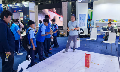 中國環科院承辦泰國科技展“再現碧水藍天”展區，展示生態環保成果